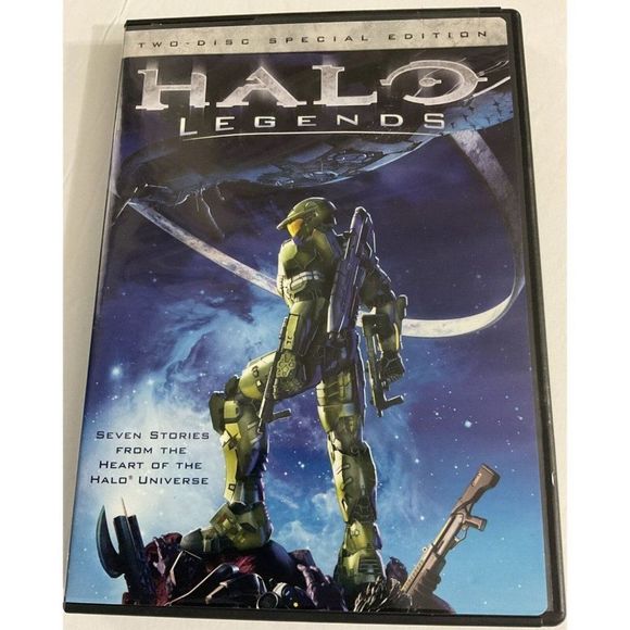 Halo Legends DVD 2010 2-Disc Set Special Edition LIKE NEW